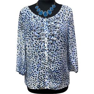 East 5th Polka Dot Blouse